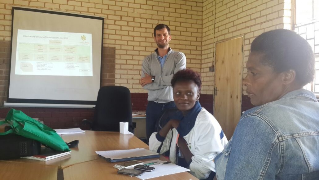 …bereits 5 Monate bei Lesedi La Batho in Südafrika Manager für Menschen